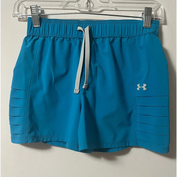Under Armour Blue Shorts Size Youth Medium - Picture 1 of 6